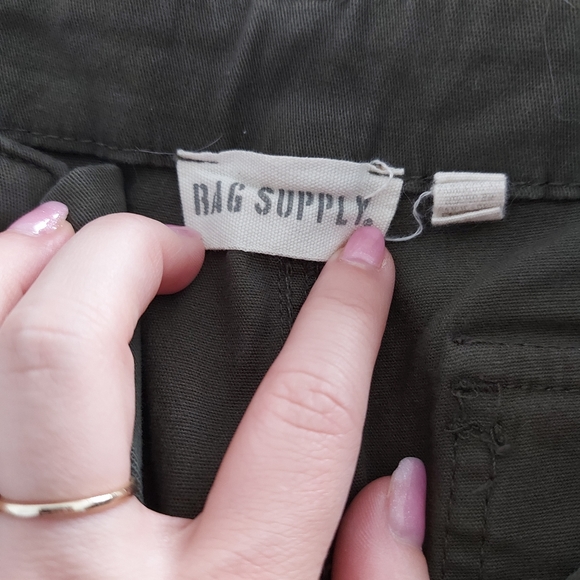 Rag supply | HIGH WAISTED cargo style pants - Picture 4 of 7